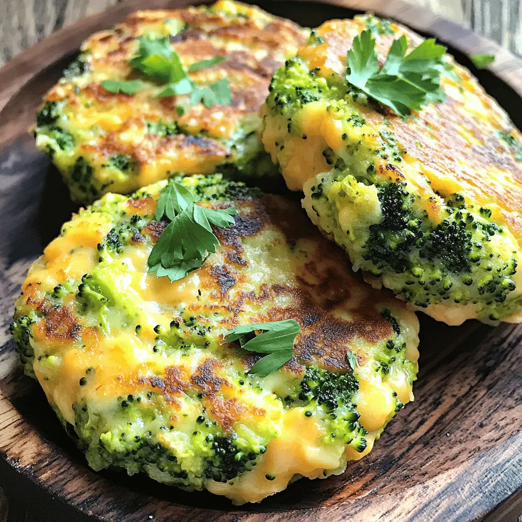 Broccoli Cheese Patties Flavorful and Simple Recipe