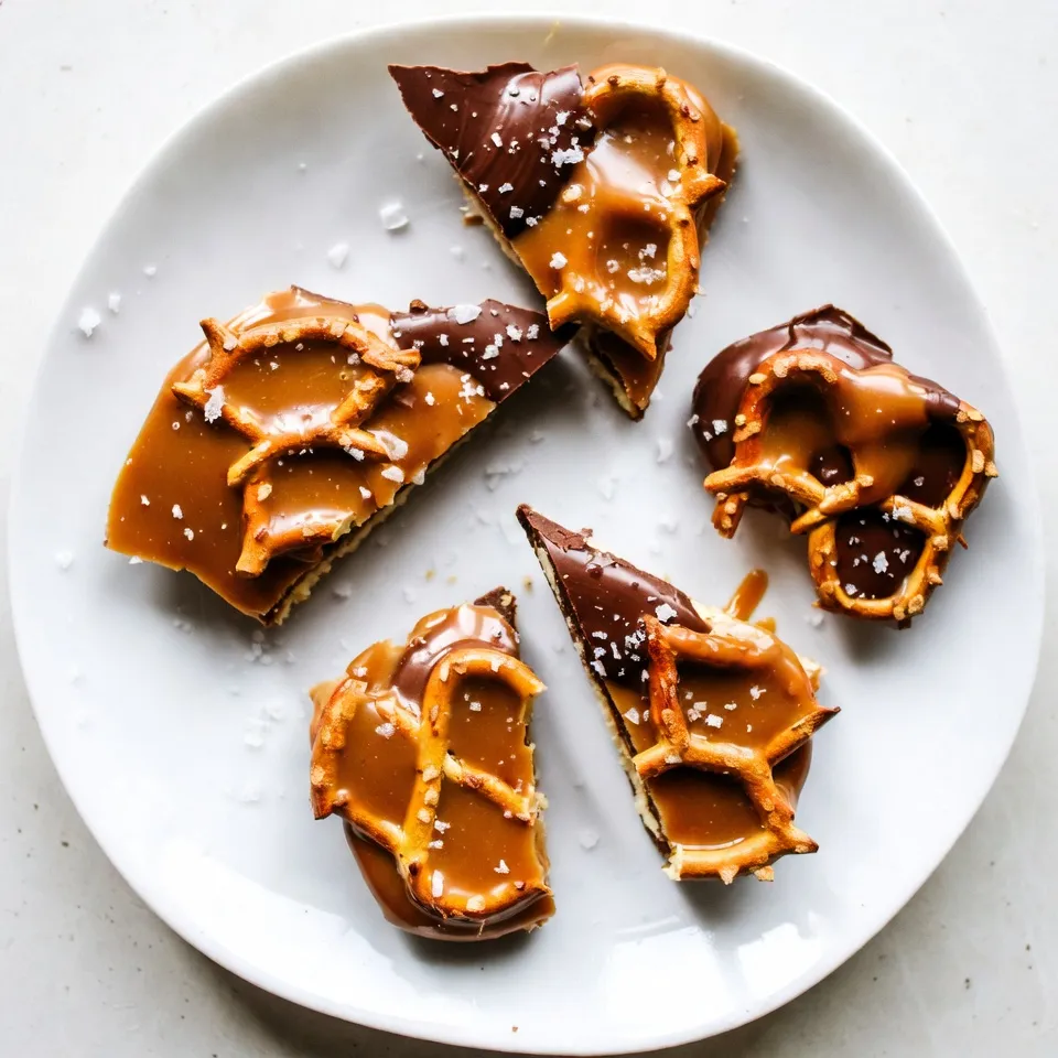 Salted Caramel Pretzel Bark Irresistible Treat Recipe