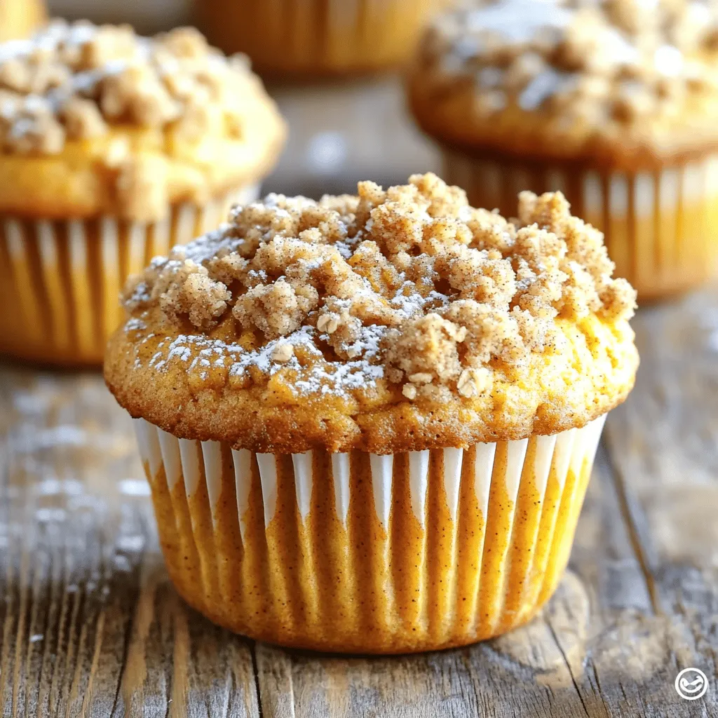 Pumpkin Streusel Muffins Moist and Flavorful Treat