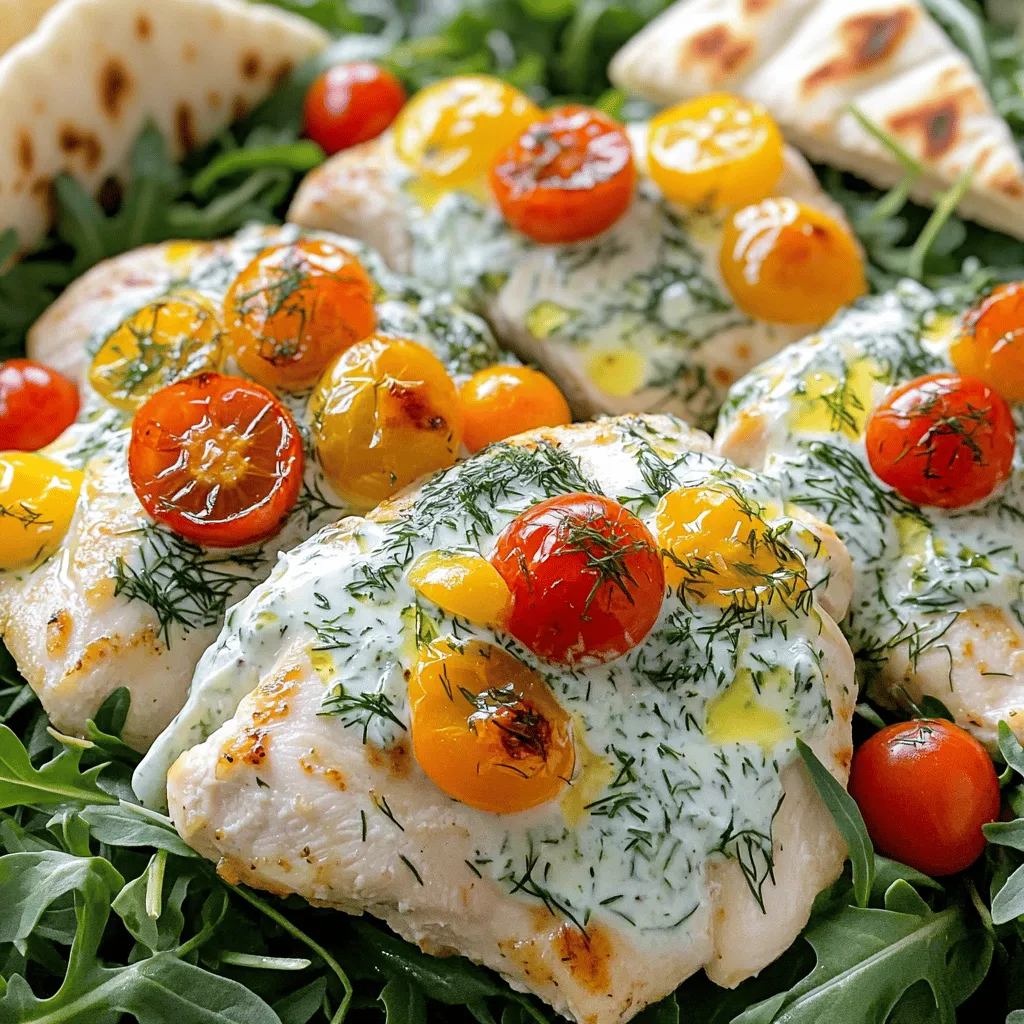 Dump-and-Bake Chicken Tzatziki Flavorful Simple Meal