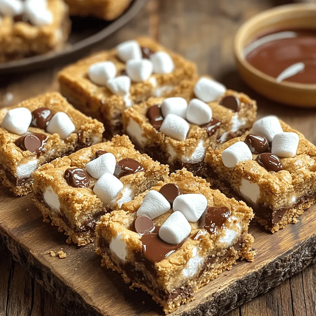 S&#8217;mores Cookie Bars Irresistible Treat to Enjoy
