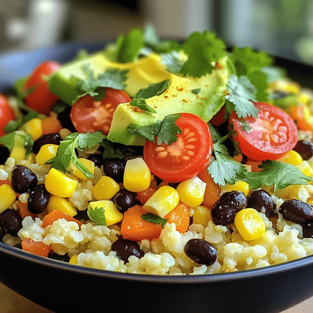 Cauliflower Rice Bowl Simple and Flavorful Recipe