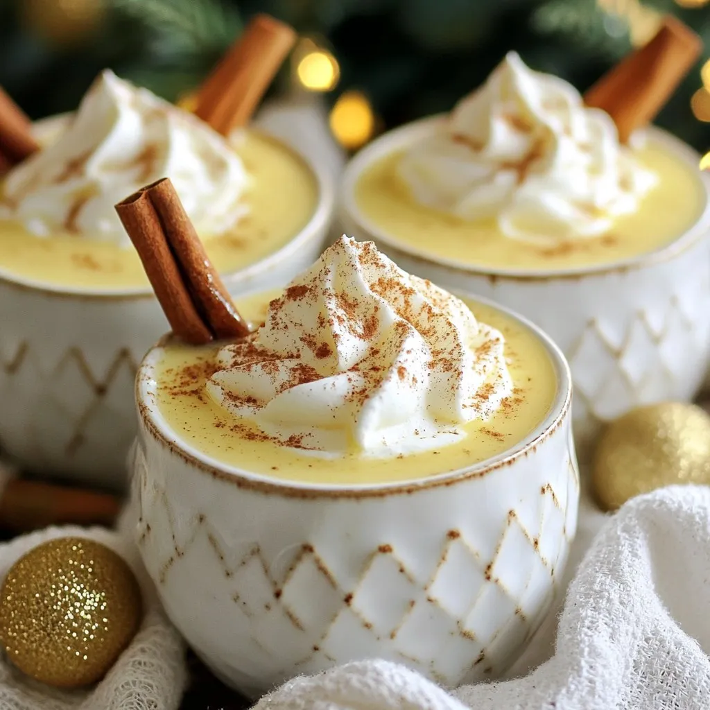 Party Eggnog Punch Delightful and Festive Recipe