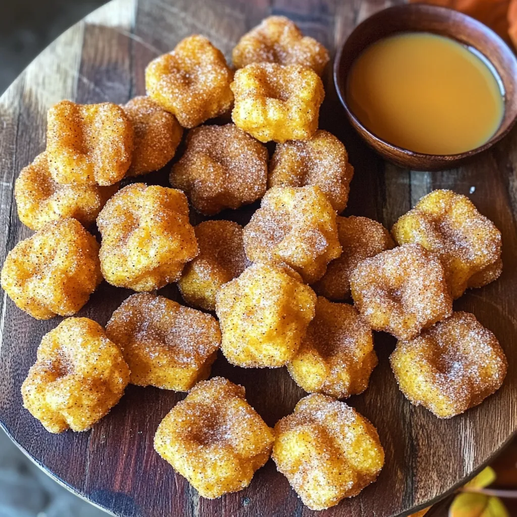 Pumpkin Spice Churro Bites Tasty Fall Treat