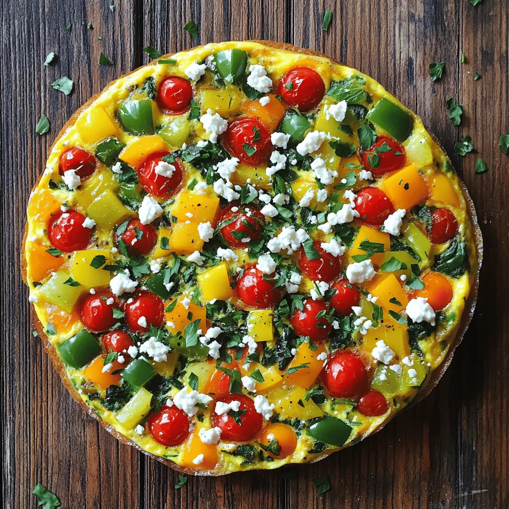 Healthy Veggie Frittata Simple and Tasty Recipe