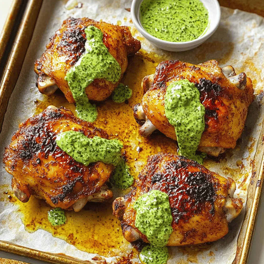 Peruvian Chicken with Green Sauce Flavorful Dish