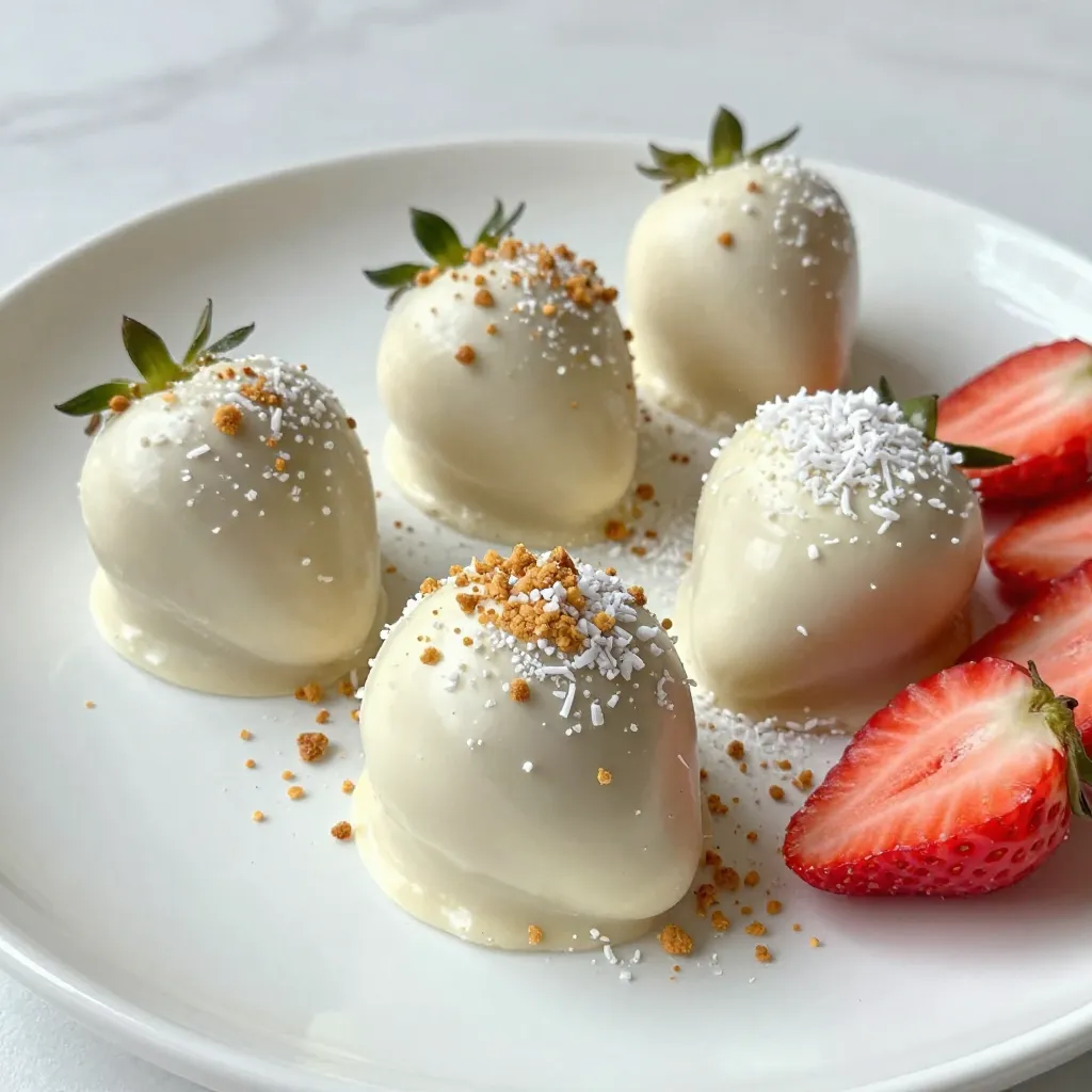 White Chocolate Strawberry Truffles Irresistible Treat