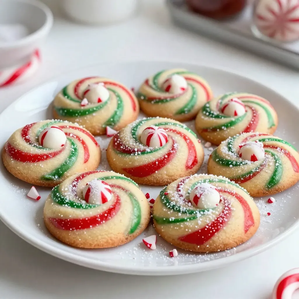 Peppermint Swirl Cookies Delightful Holiday Treats