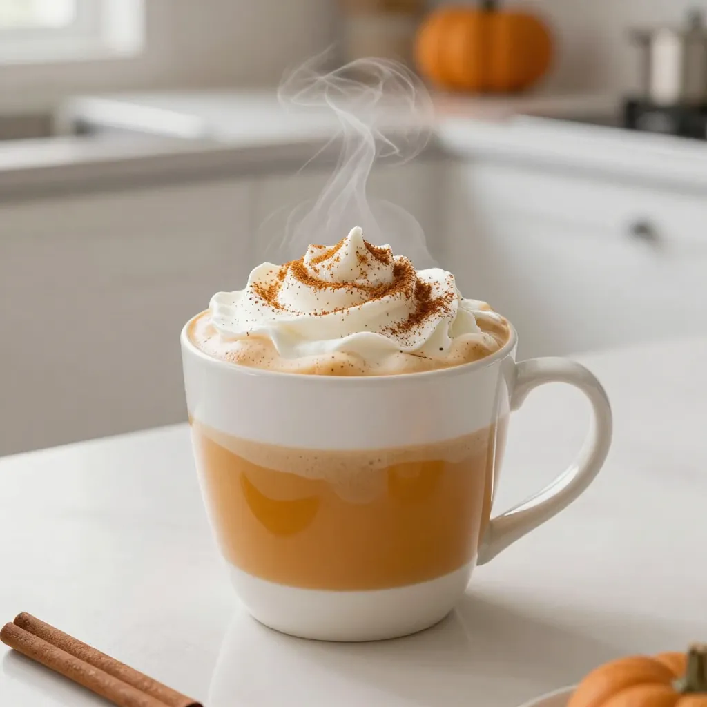 Homemade Pumpkin Spice Latte Simple and Comforting Drink