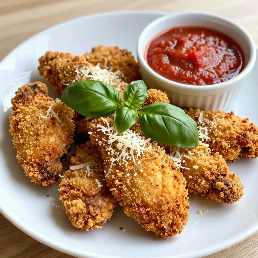 Parmesan Crusted Chicken Flavorful Crispy Delight