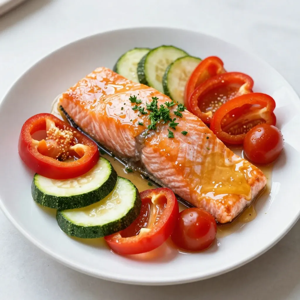 One-Pan Honey Lemon Salmon Quick and Tasty Meal