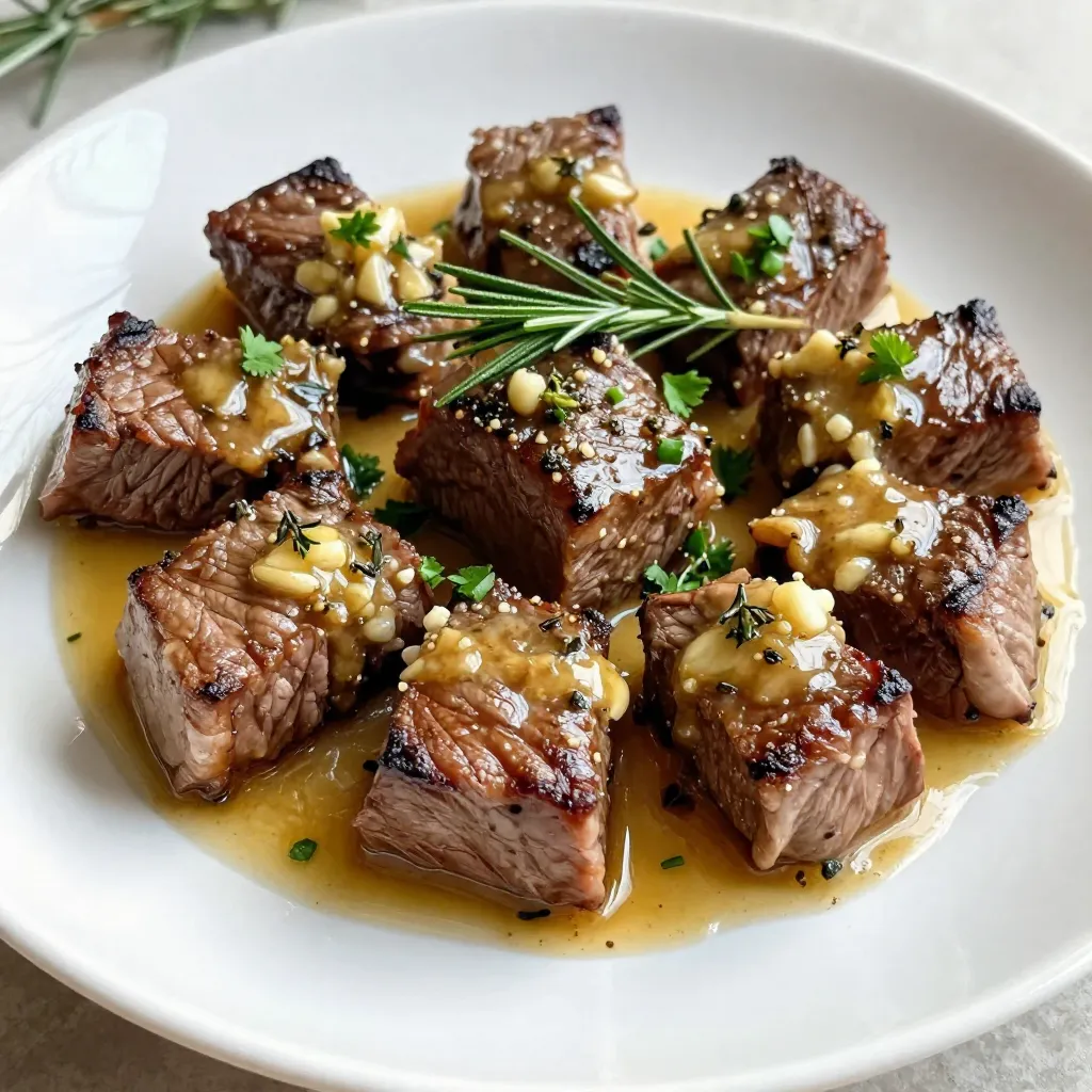 Garlic Butter Steak Bites Savory and Tasty Delight