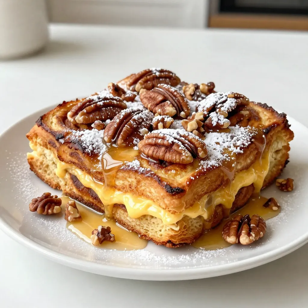 Cinnamon Roll French Toast Casserole Easy Breakfast Dish