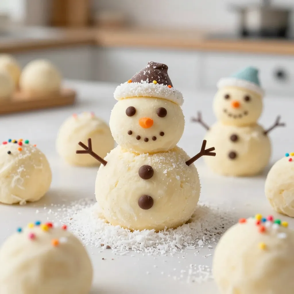 No-Bake Snowman Truffles Fun and Easy Holiday Treat