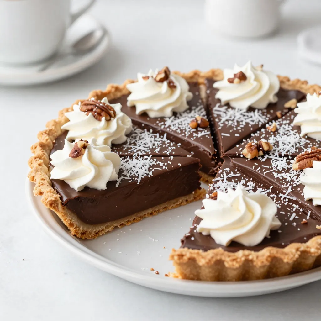 No-Bake German Chocolate Pie Delightful Dessert Recipe