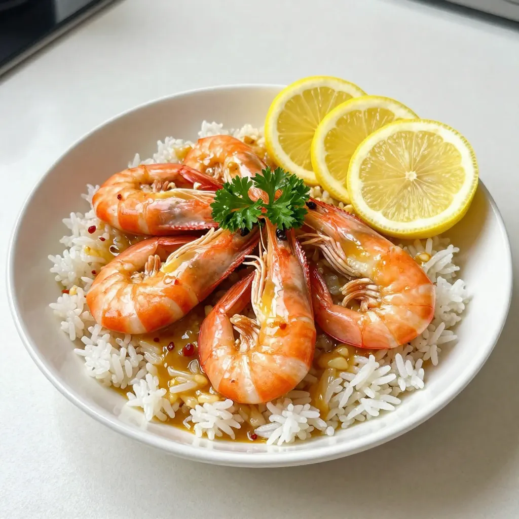 Minute Garlic Butter Shrimp Quick and Simple Recipe