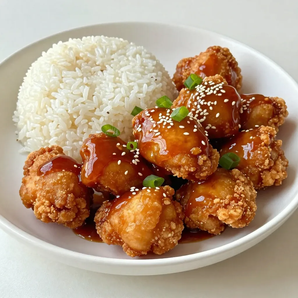 General Tso&#8217;s Chicken Crispy and Flavorful Dish
