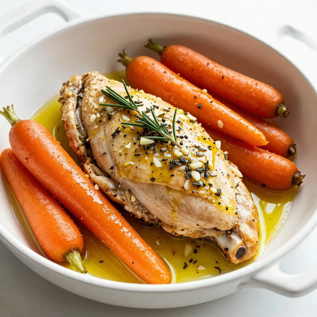Garlic Herb Chicken Carrots Simple and Flavorful Meal