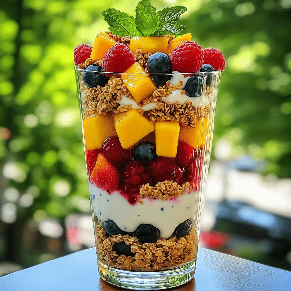 Spring Berry Parfait Delightful and Easy Recipe