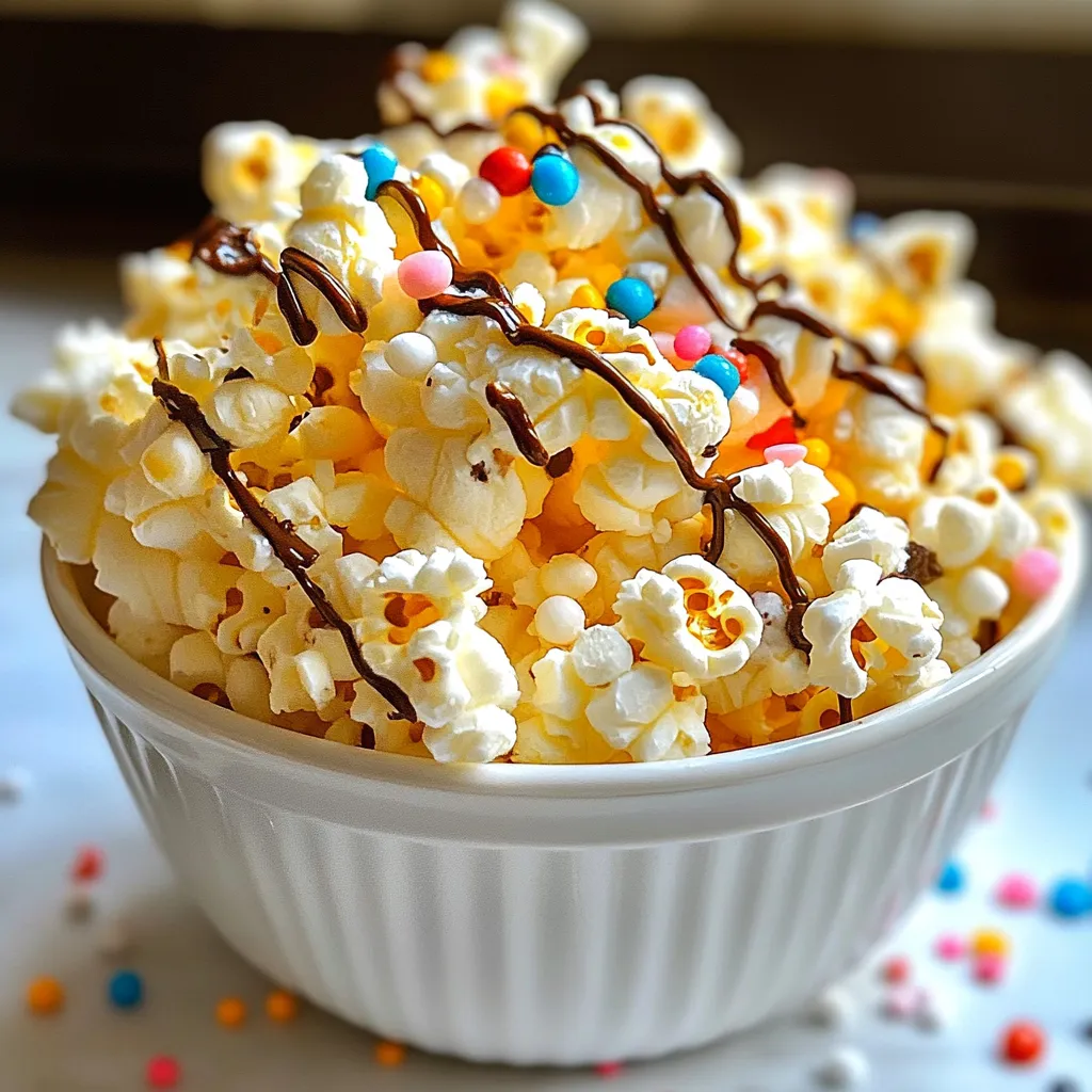 Marshmallow Popcorn Delight Simple Sweet Snack Idea