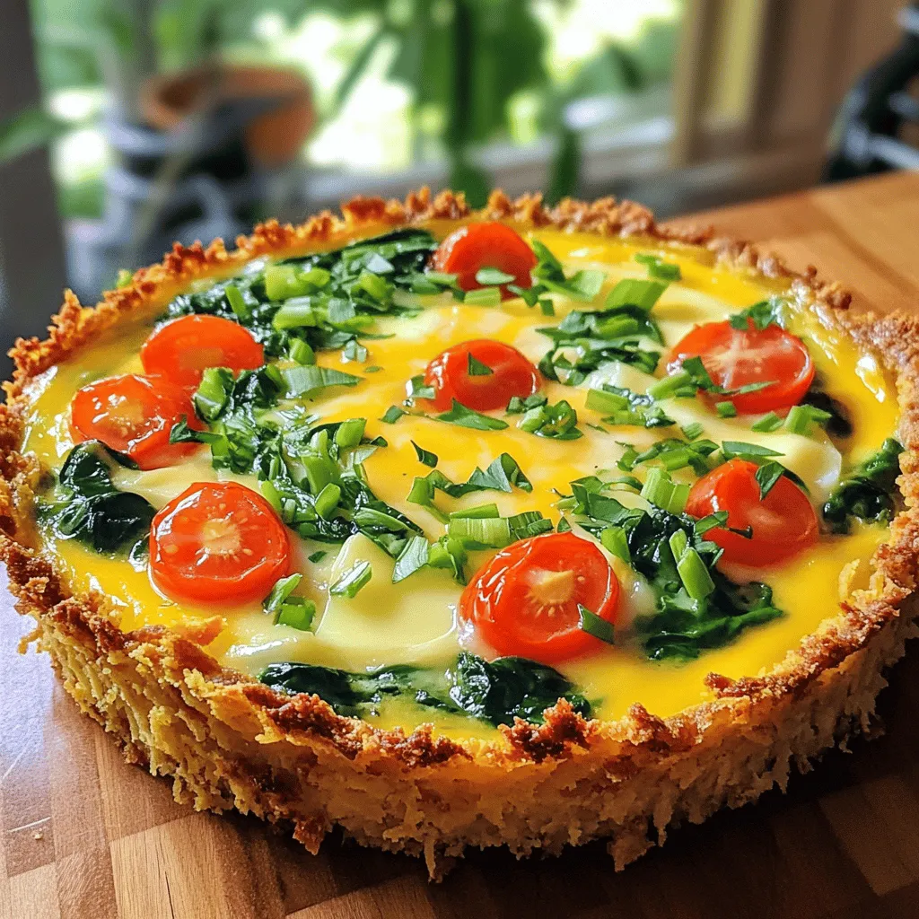 Spring Hash Brown Crust Quiche Flavorful and Easy Meal