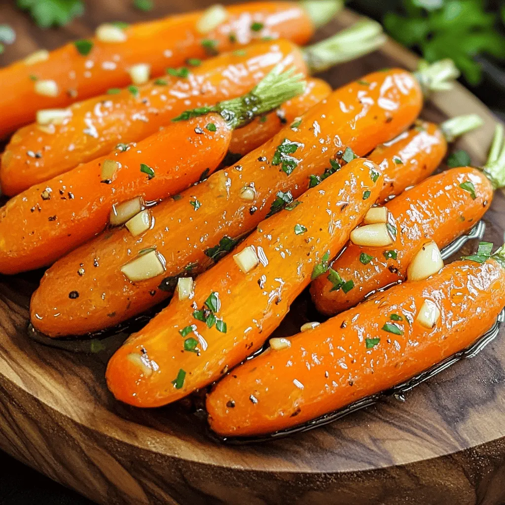 Honey Garlic Roasted Carrots Flavorful Side Dish