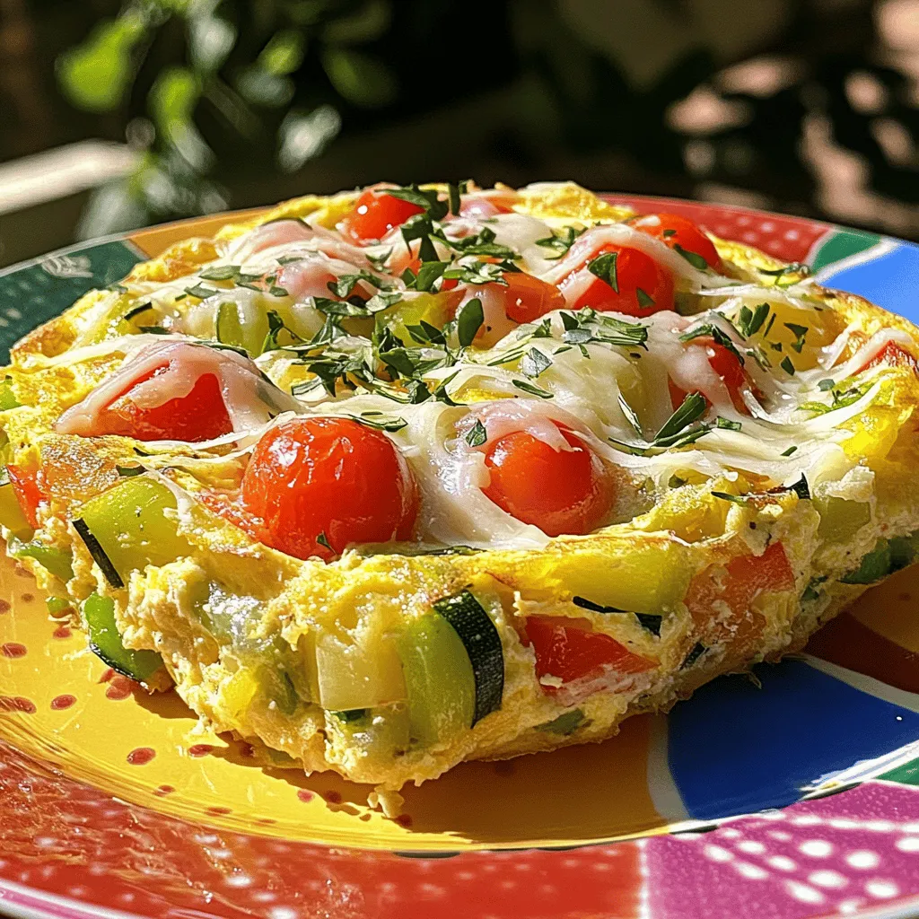 Savory Vegetable Frittata Easy and Nourishing Meal