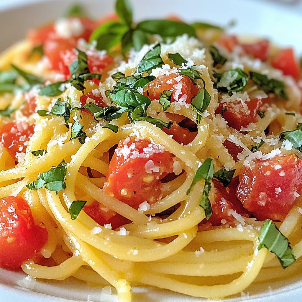 Creamy Garlic Tomato Pasta Simple and Flavorful Dish