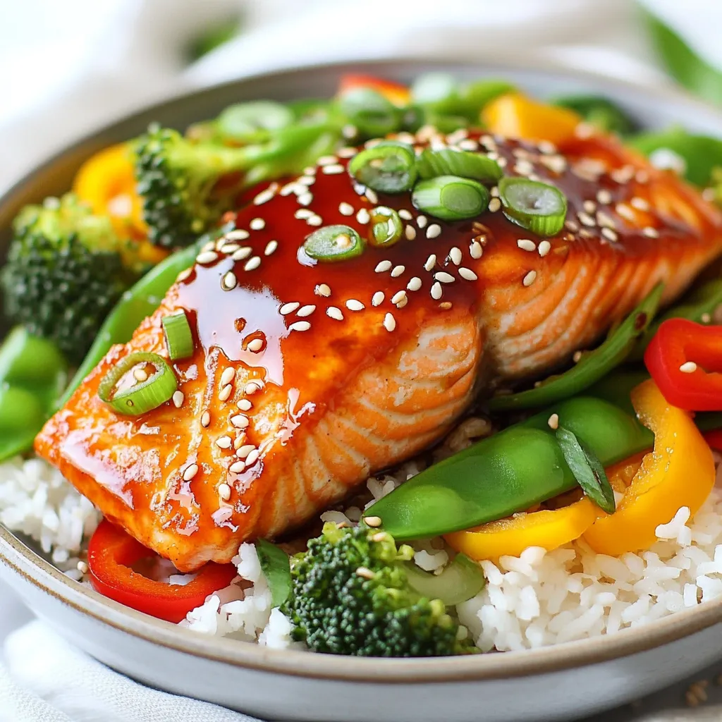 Savory Sheet Pan Teriyaki Salmon Quick and Easy Meal