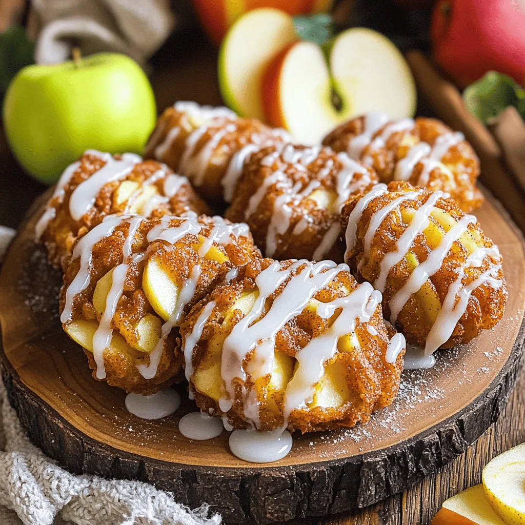 Glazed Apple Fritters Irresistible Sweet Treat Recipe