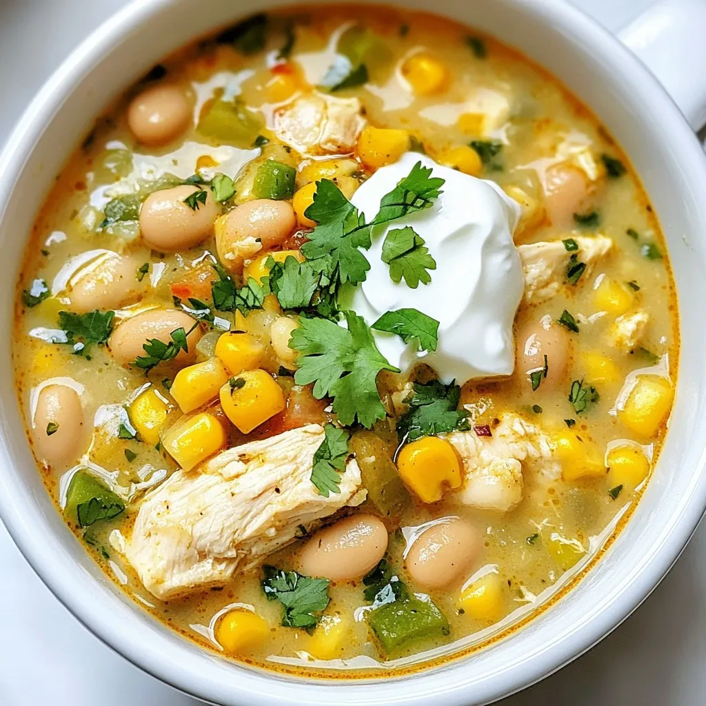 Cajun White Chicken Chili Flavorful Comfort Meal