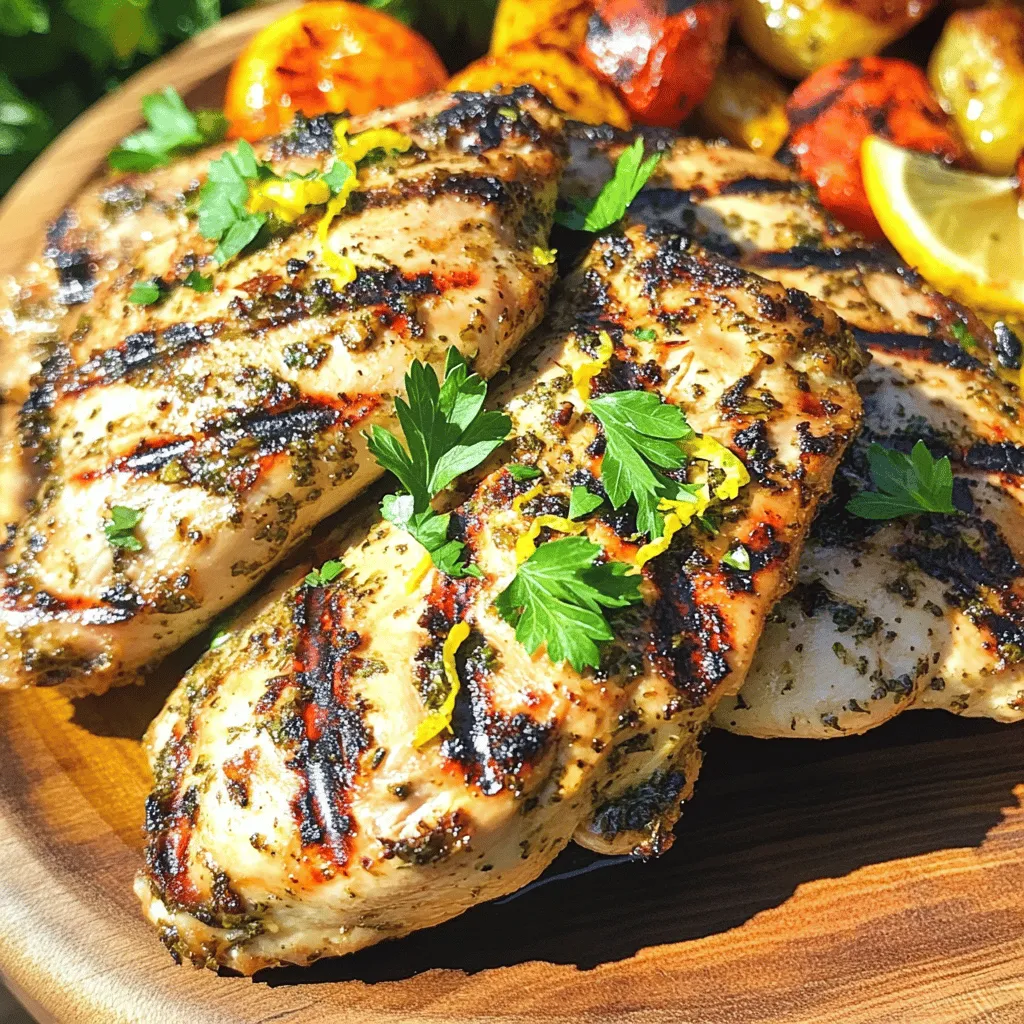 Lemon Herb Grilled Chicken Flavorful and Simple Dish