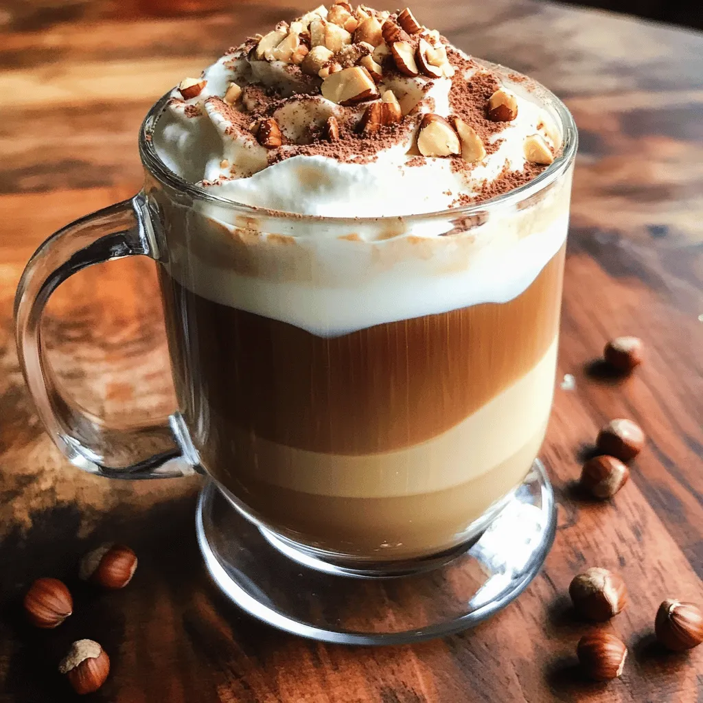 Roasted Hazelnut Mocha Latte Rich and Cozy Drink