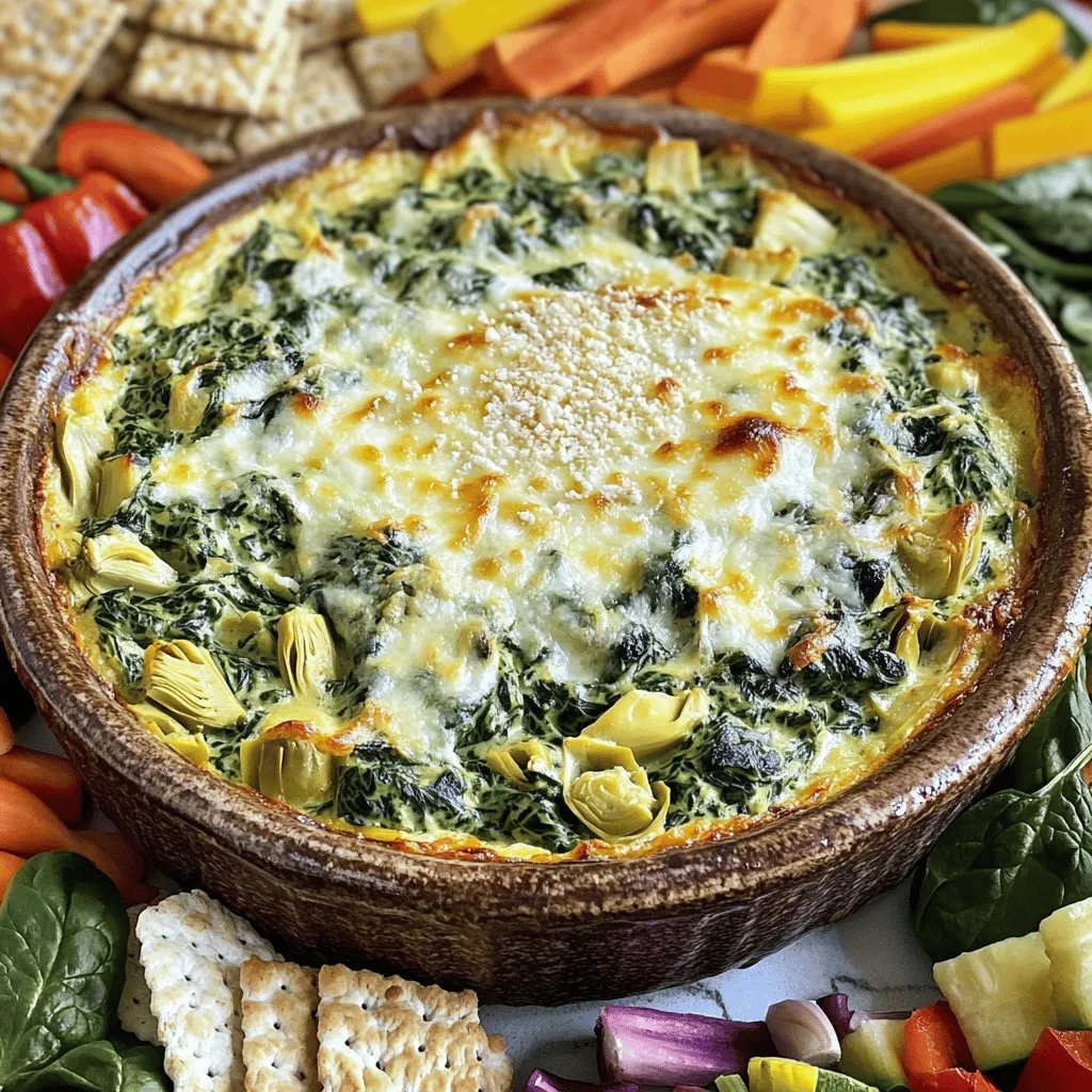 Healthy Spinach Artichoke Dip Tasty and Guilt-Free Snack