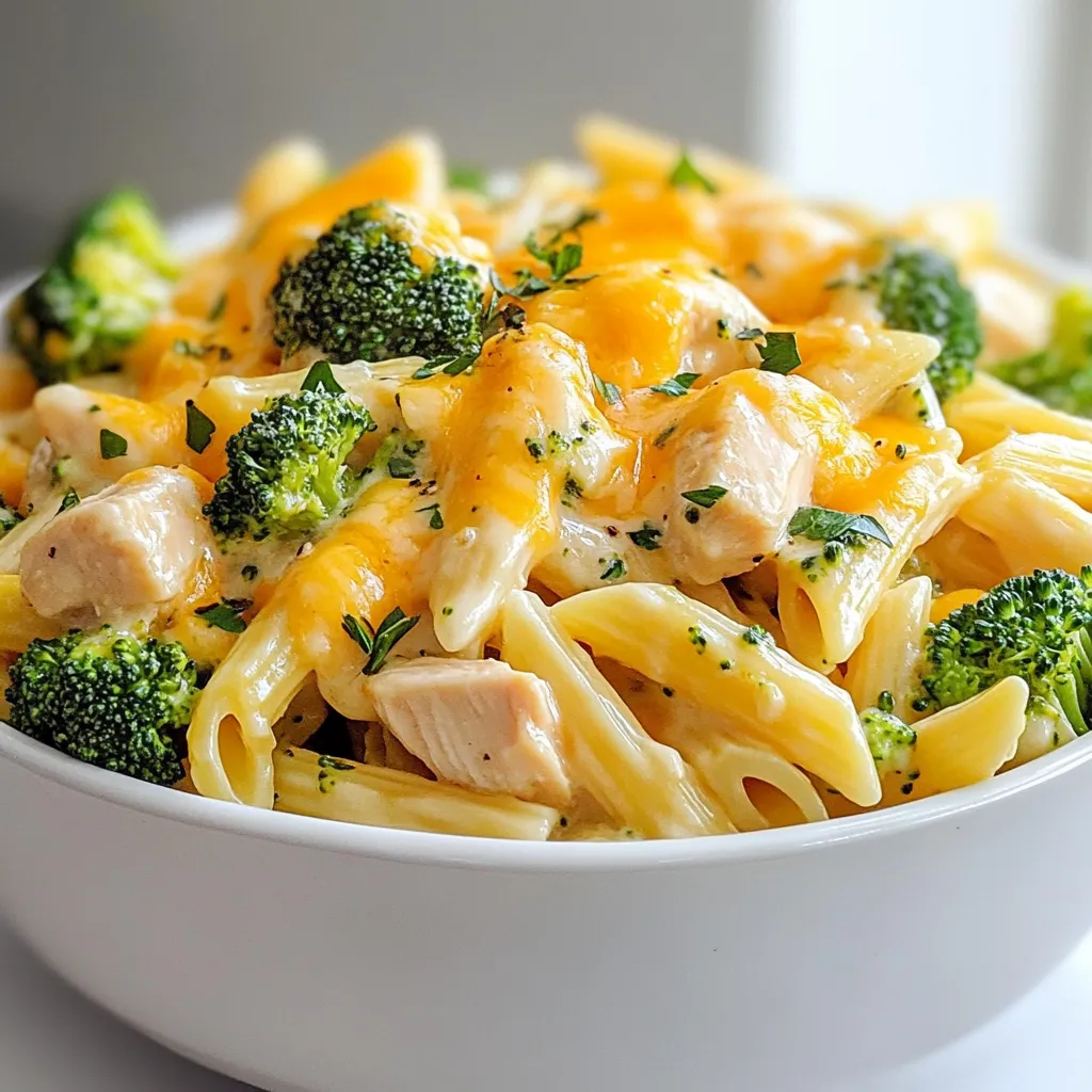 Cheesy Ranch Chicken Broccoli Pasta Delightful Dish