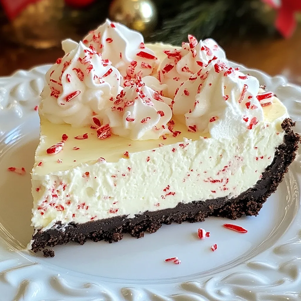 No-Bake Peppermint Cheesecake Delightful Dessert Recipe