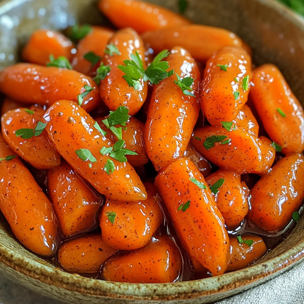 Slow Cooker Maple Glazed Carrots Simple and Sweet Dish