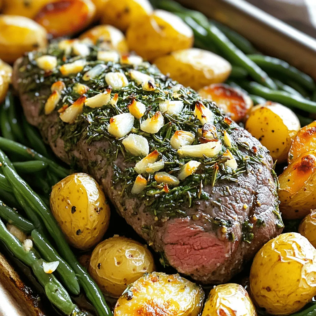 Sheet Pan Garlic Herb Beef Tenderloin Easy Recipe
