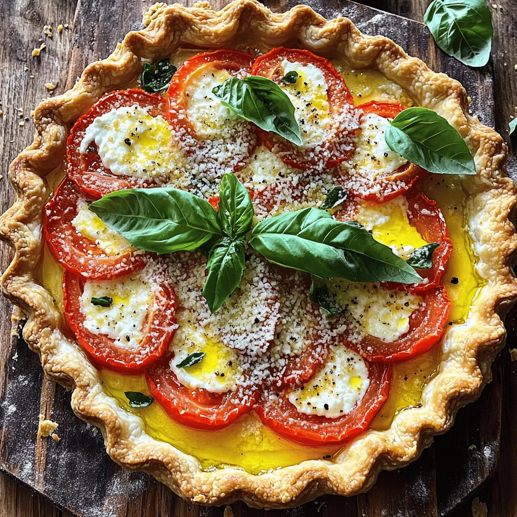 Savory Tomato Pie Simple and Flavorful Delight