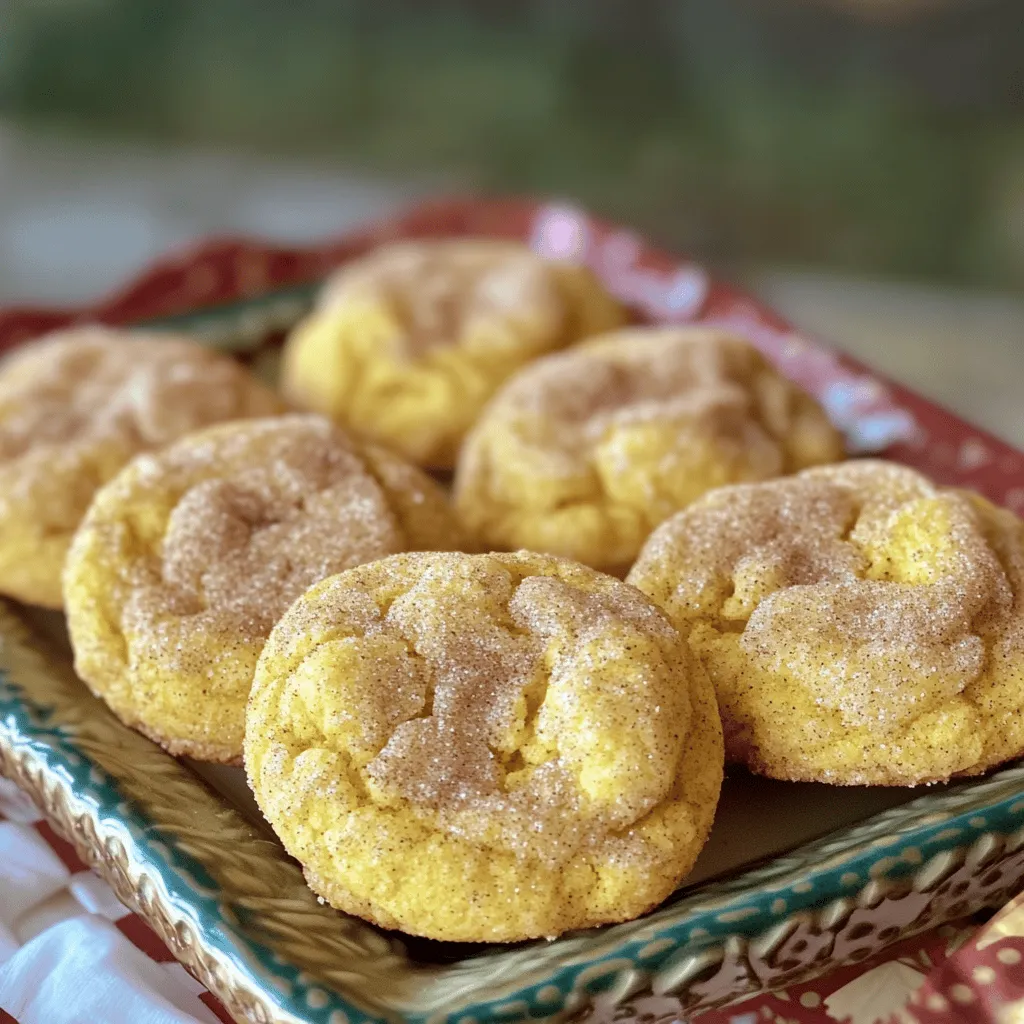 Pumpkin Snickerdoodle Cookies Delightful Fall Treat