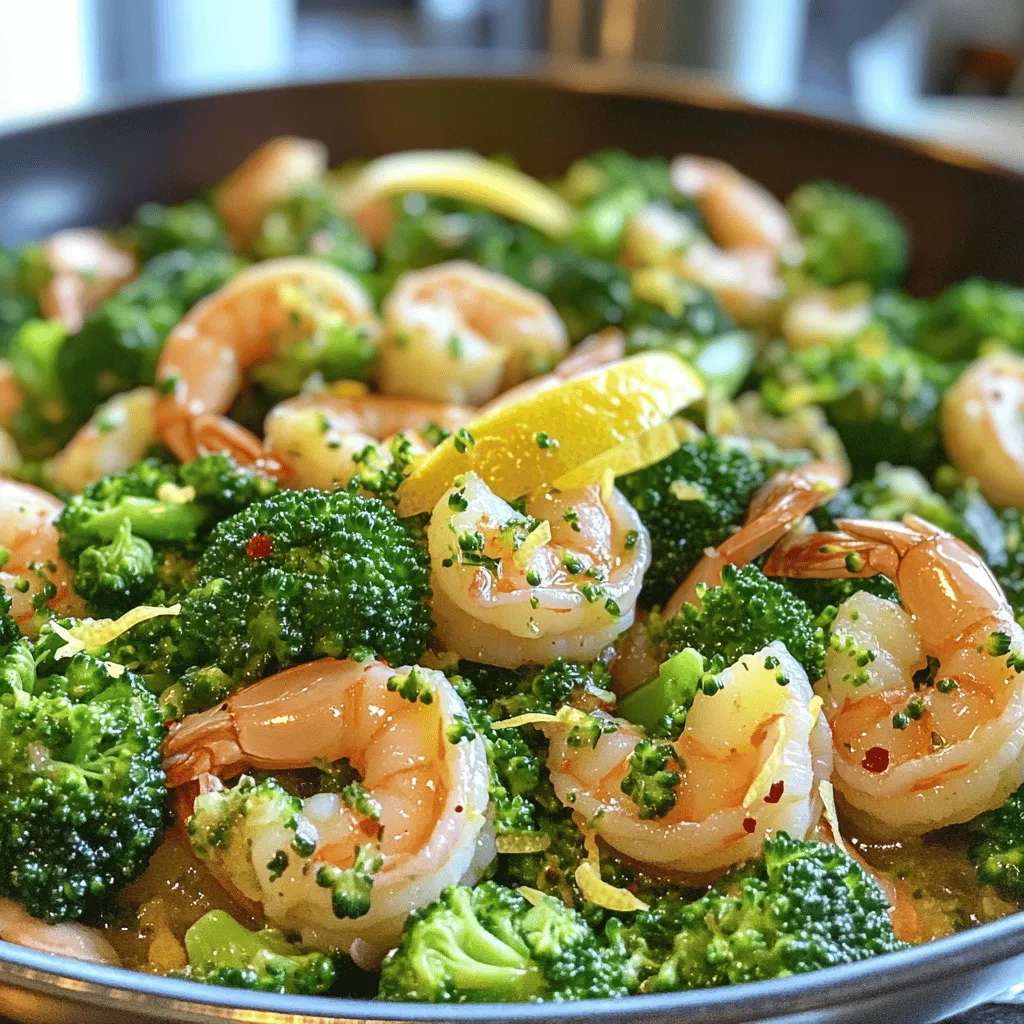 One Pan Lemon Garlic Shrimp Simple Flavorful Dish