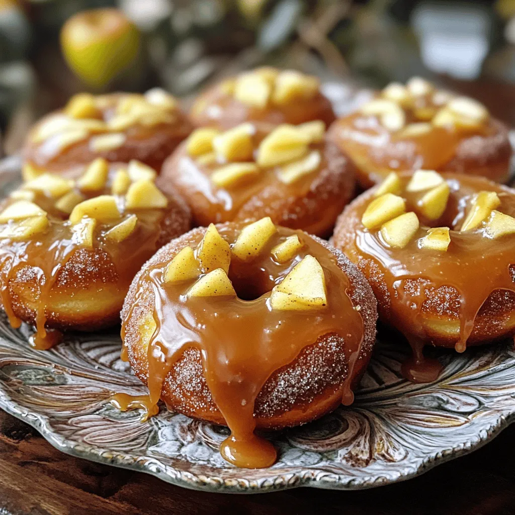 Caramel Apple Donuts Delightful Fall Treat Recipe