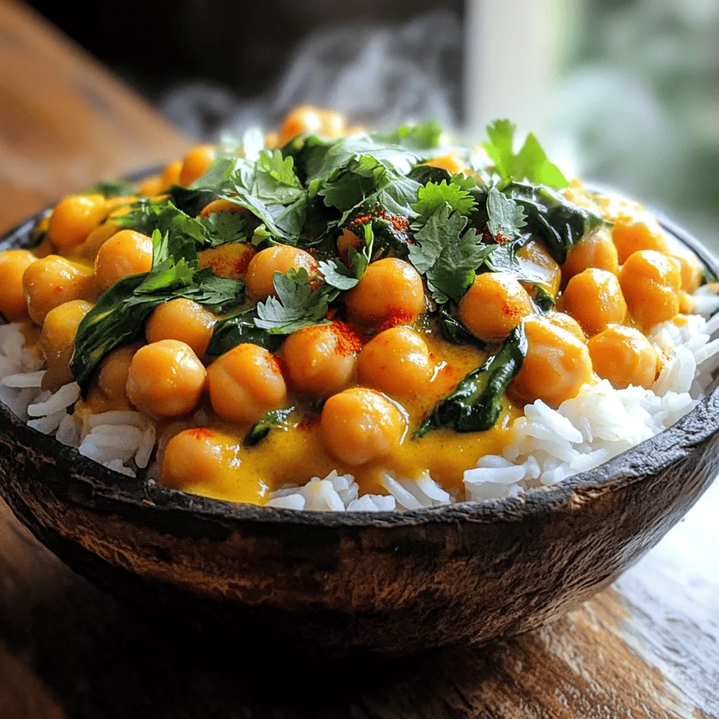 Vegan Chickpea Curry Simple and Flavorful Recipe