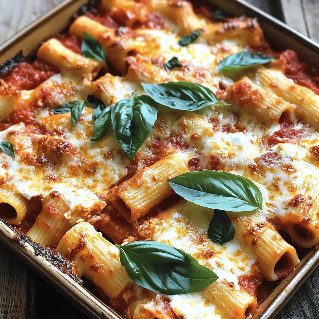 Baked Ziti with Ricotta Flavorful and Easy Recipe