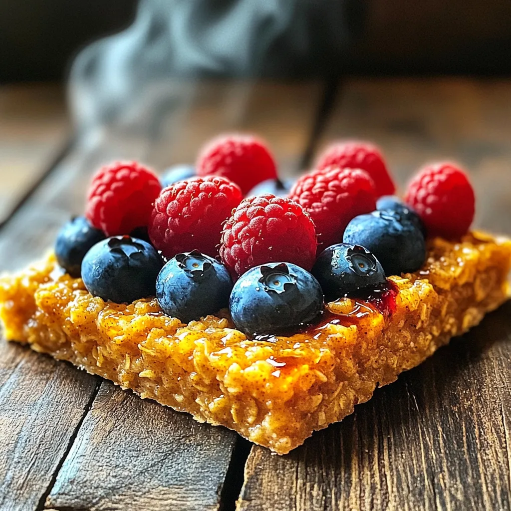 Maple Brown Sugar Baked Oatmeal Delightful Breakfast Treat