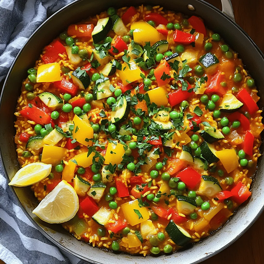 Vegetable Paella Flavorful Feast for All Occasions