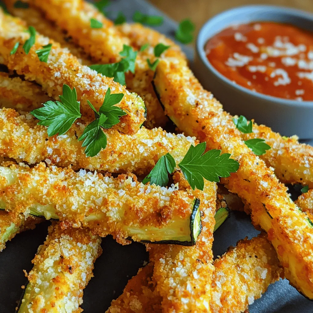 Crispy Air Fryer Zucchini Fries Simple and Tasty Recipe