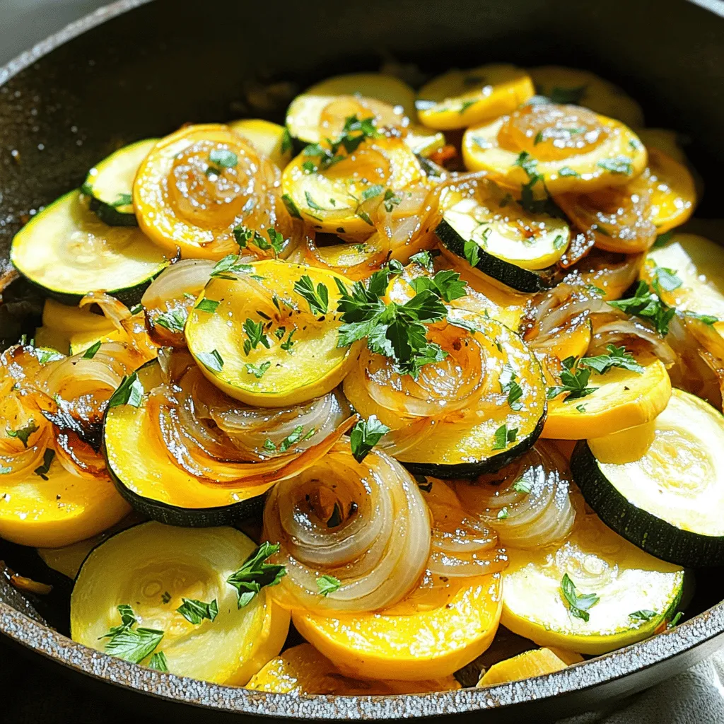 Old-Fashioned Squash and Onions Easy Cooking Guide