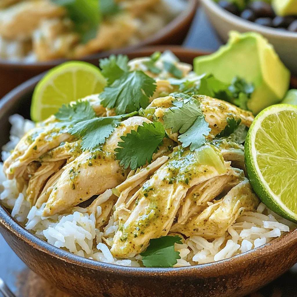 Crock Pot Cilantro Lime Chicken Simple Flavor Boost