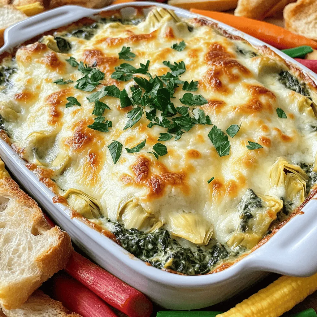Savory Spinach Artichoke Dip for Every Gathering